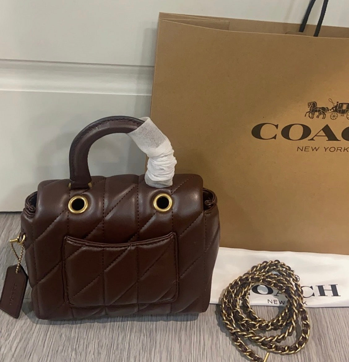 Tabby Top Handle Bag