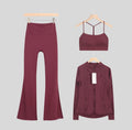 Burgundy lululemon set