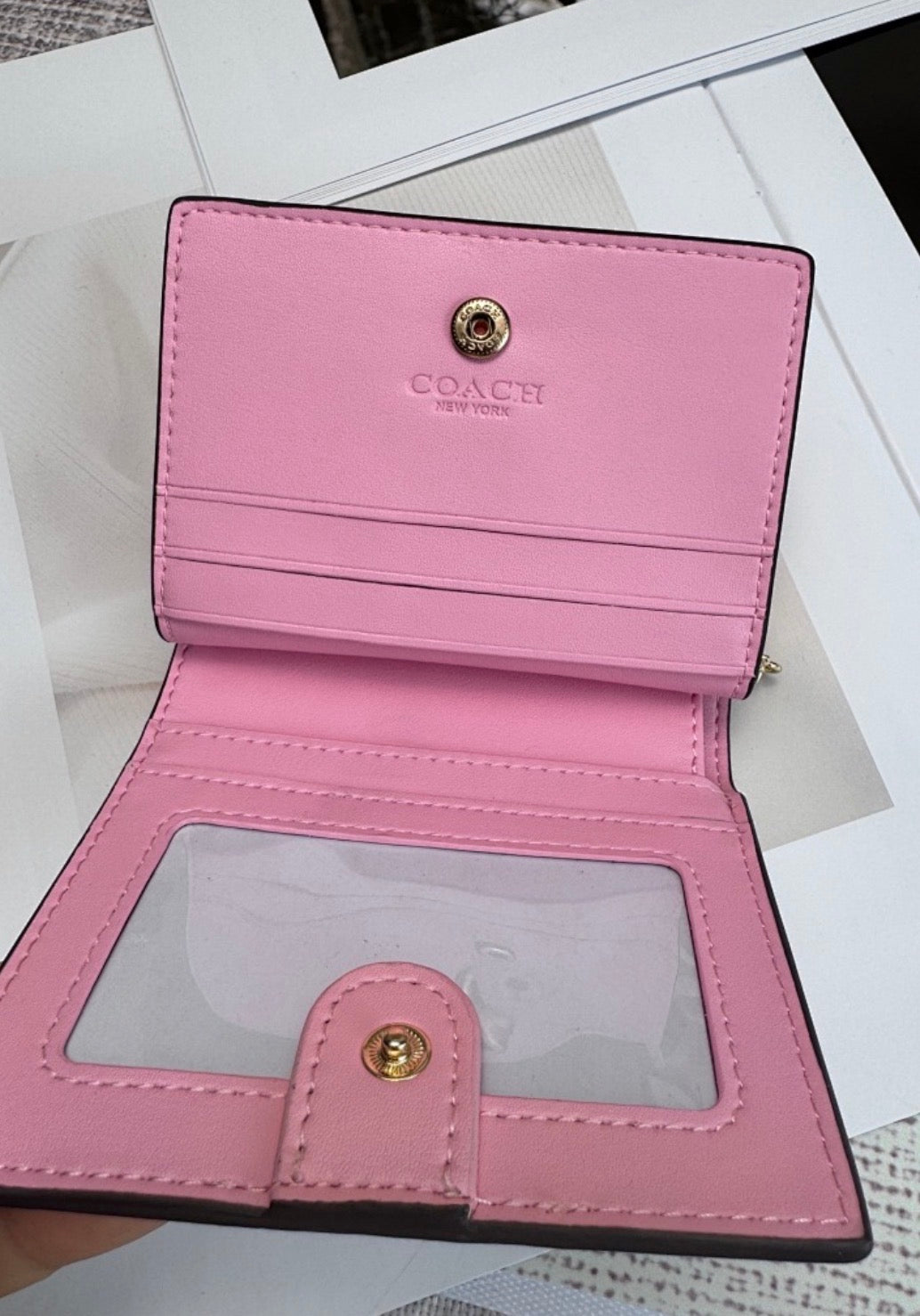 Coach Snap Wallet