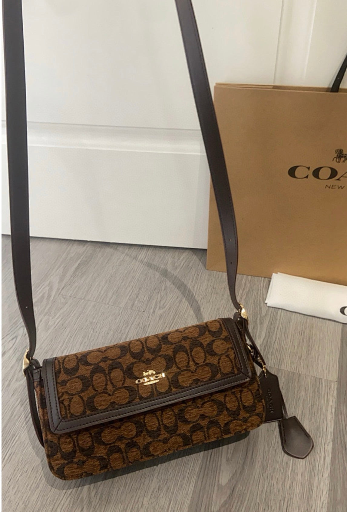 Coach Etta Small Flap Shoulder Bag