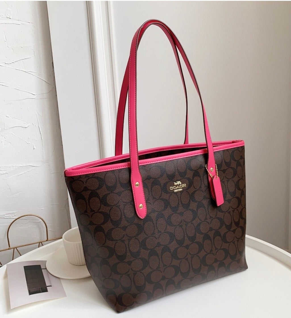 Coach city tote bag