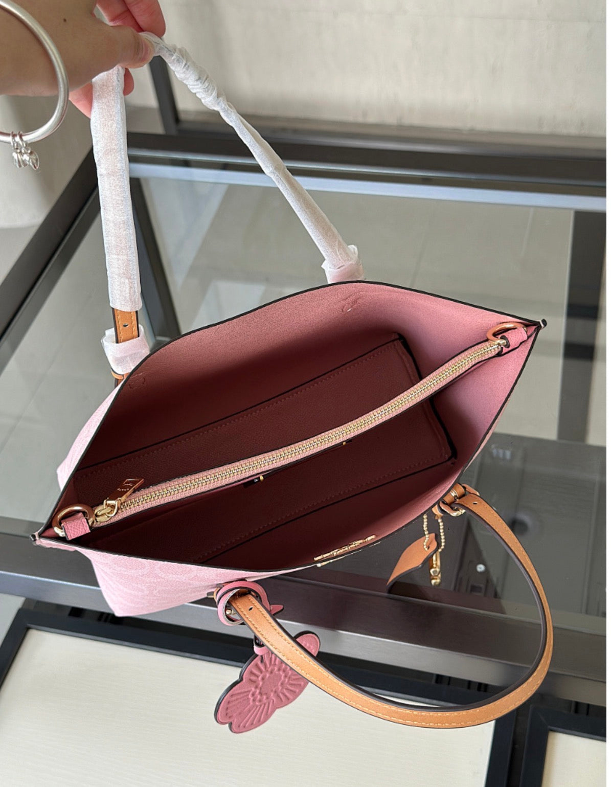 Coach mollie tote bag