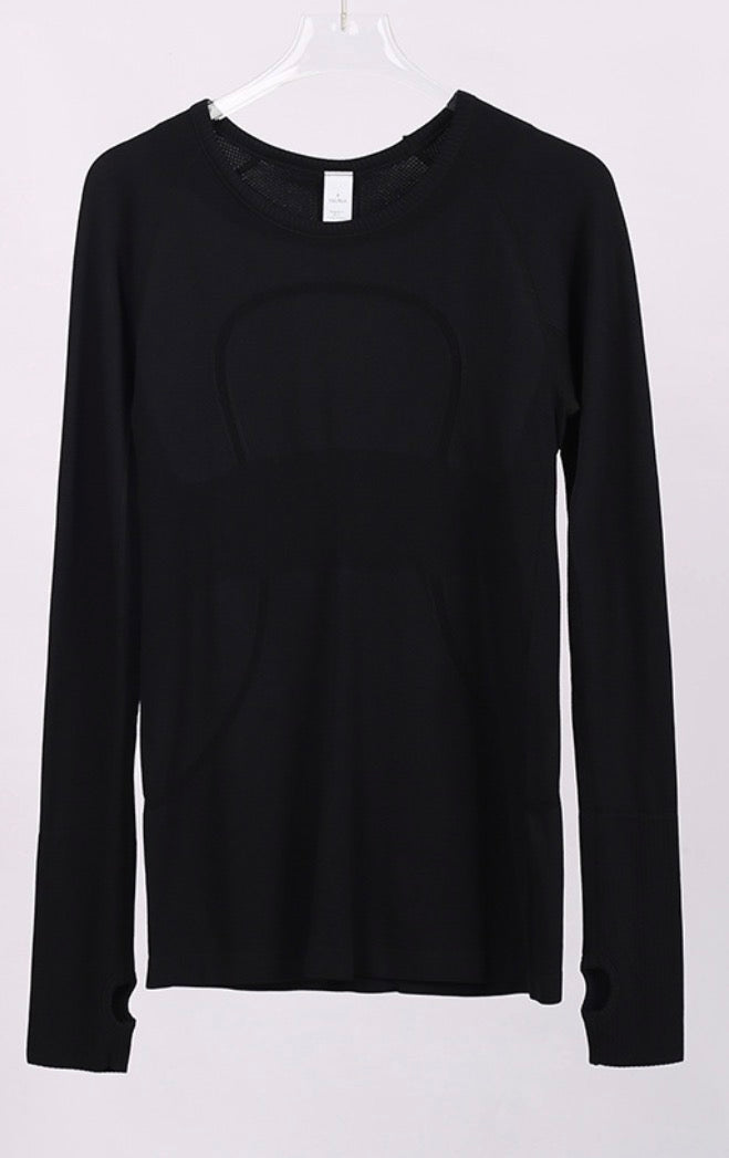 Black Long sleeve lululemon