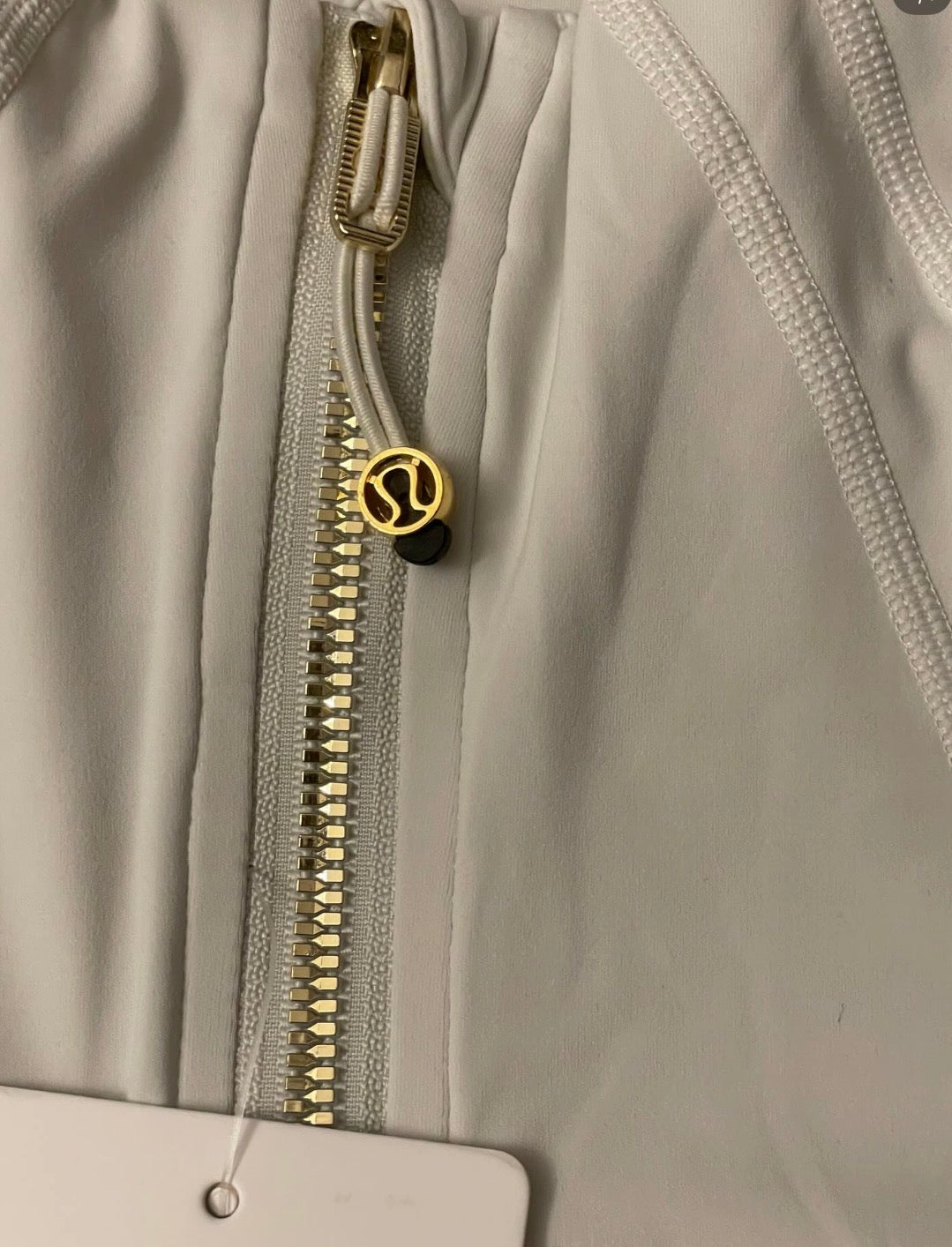 White lululemon jacket