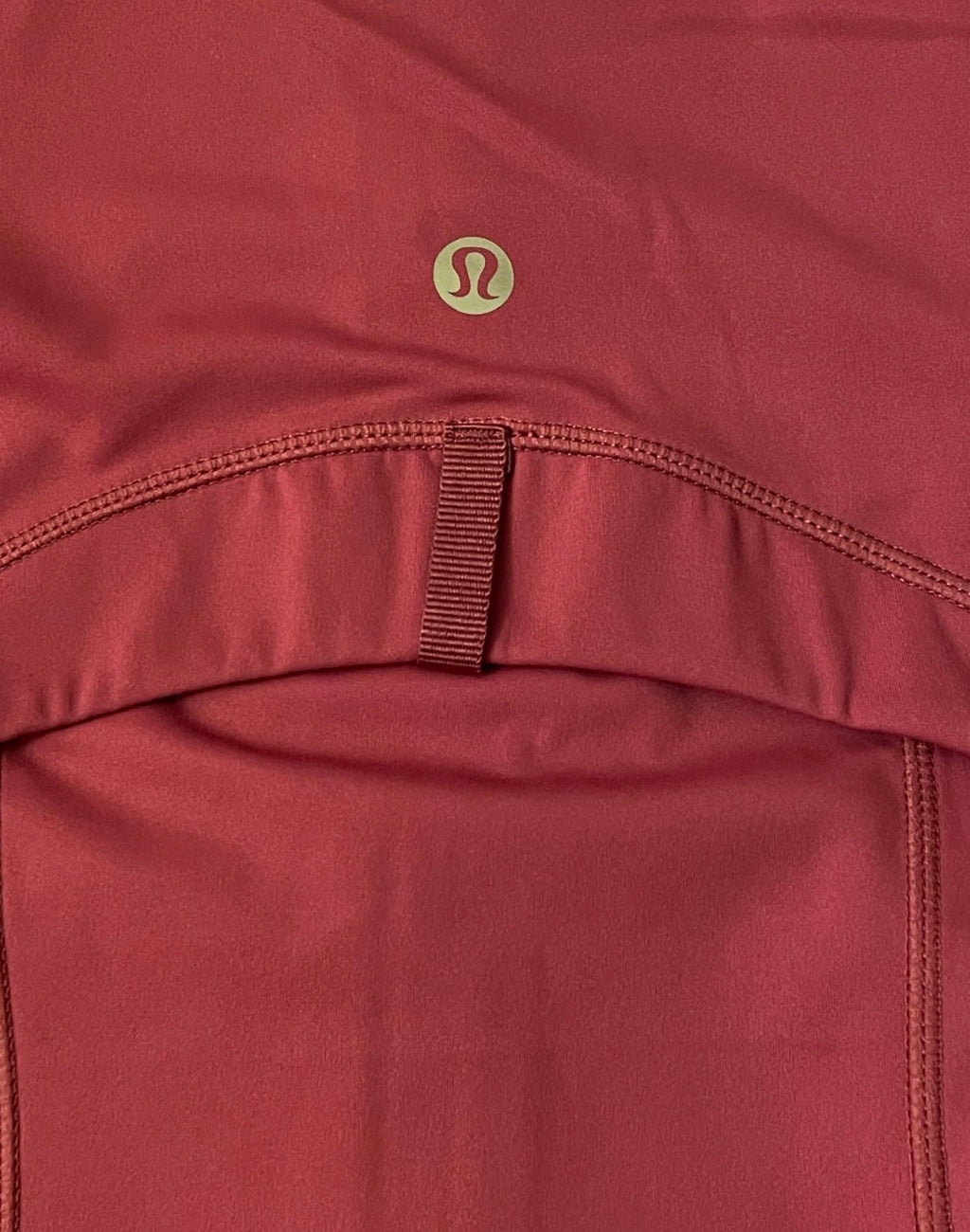 Cropped dark red lululemon jacket