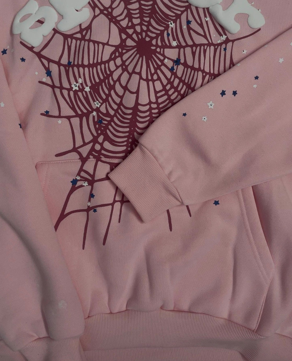 Pink spider hoodie