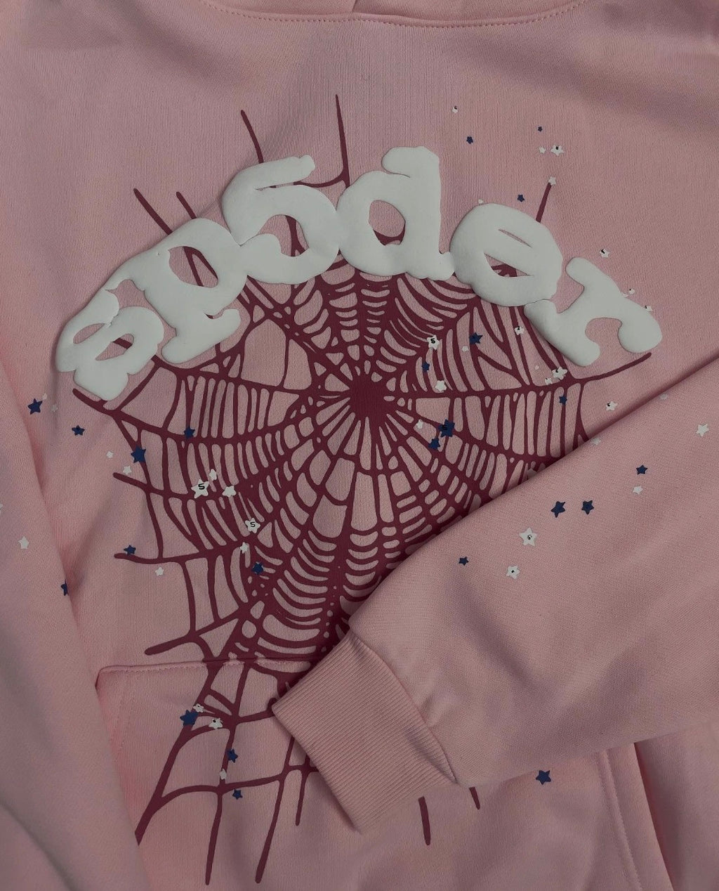 Pink spider hoodie