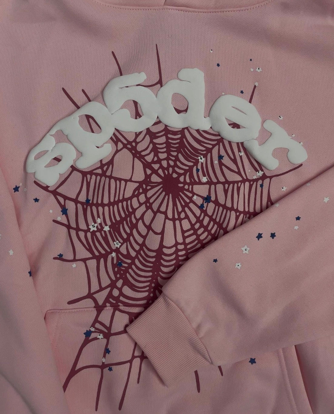 Pink spider hoodie