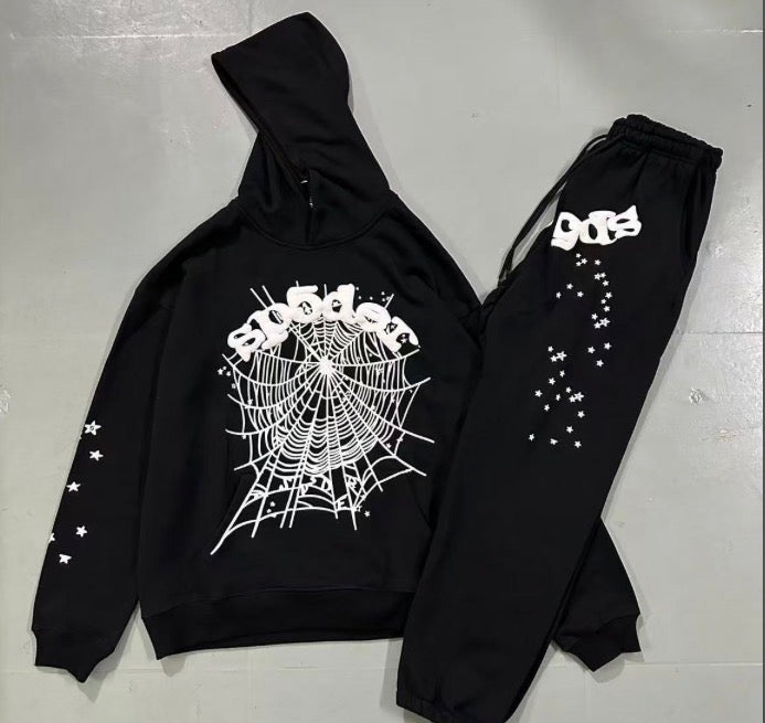 Black spider set