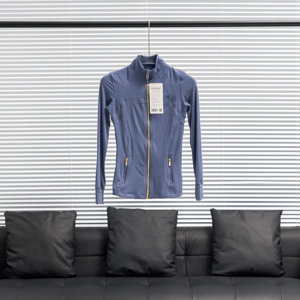 Twill blue define jacket