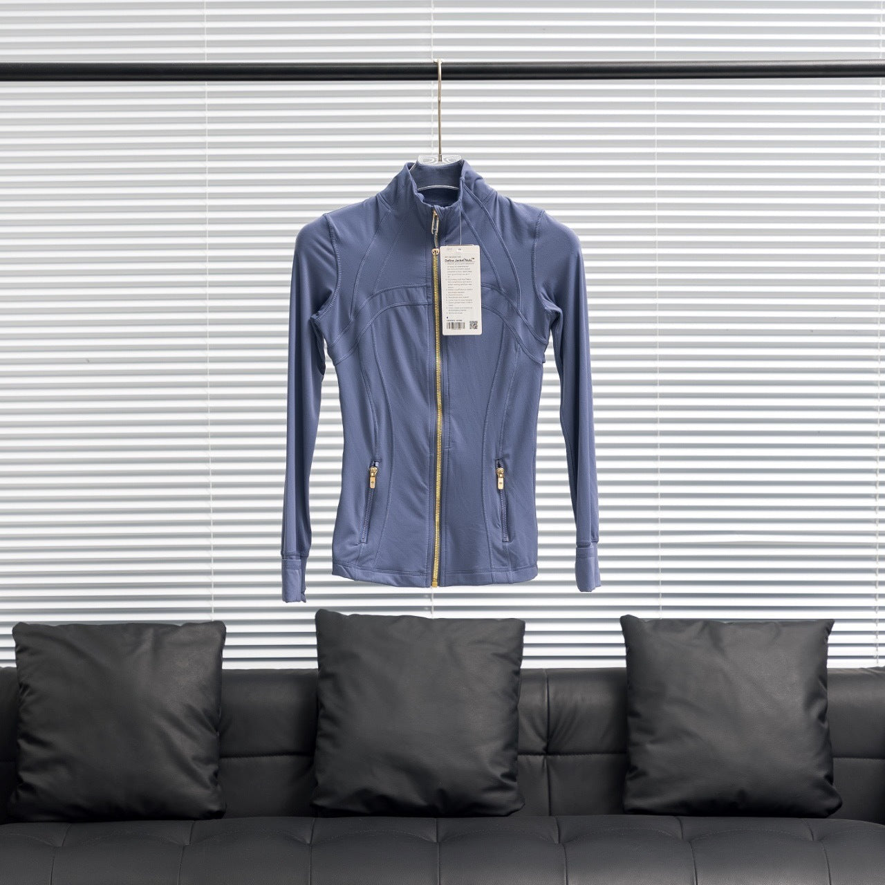 Twill blue define jacket