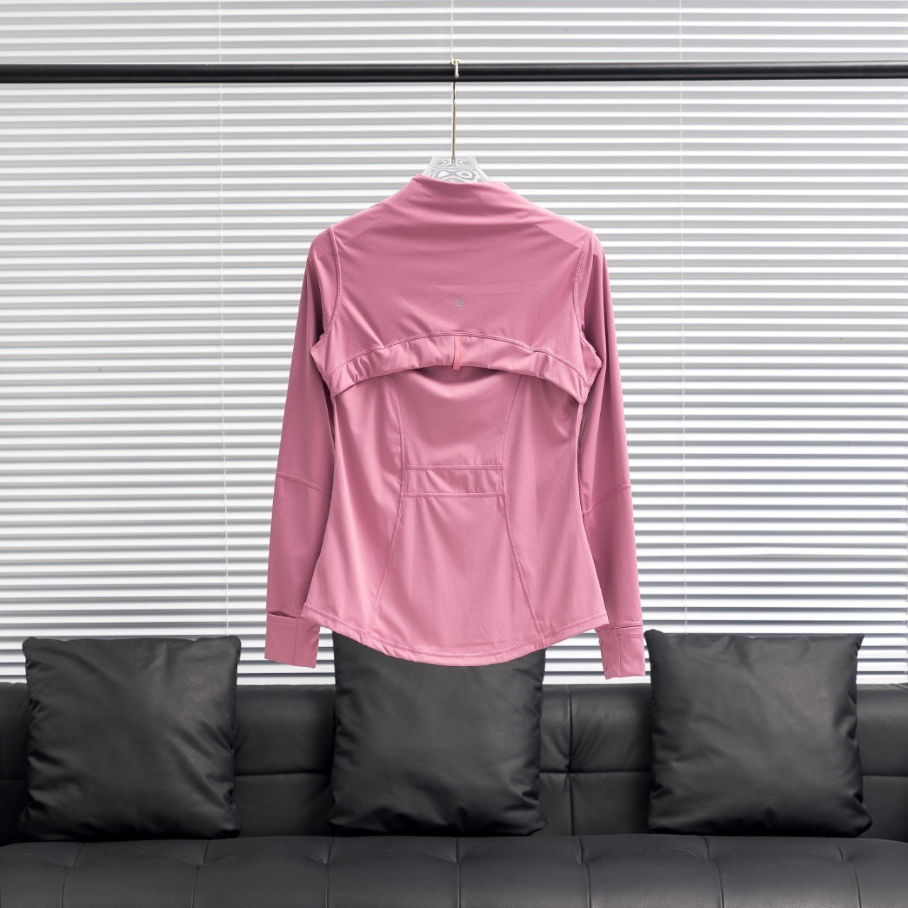 Dark pink define jacket